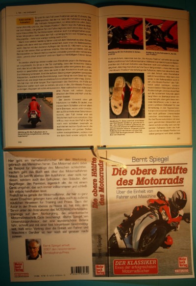Die obere Hälfte des Motorrads (Bernd Spiegel)